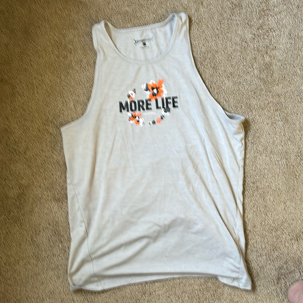 Orange Theory “More Life” tank large